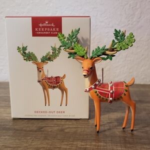 Decked-out Deer Ornament - Hallmark Keepsake